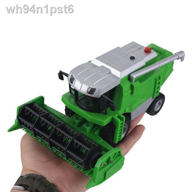 ✒ ┋ HOT- ﺴ▼✗Đồ chơi trẻ em mô phỏng đồ chơi mô phỏng máy gặt đập liên hợp mô hình nông dân nông dân kỹ thuật