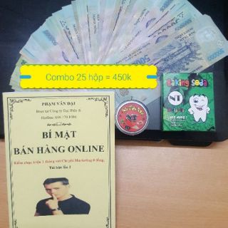 Combo 25 hộp baking soda nt