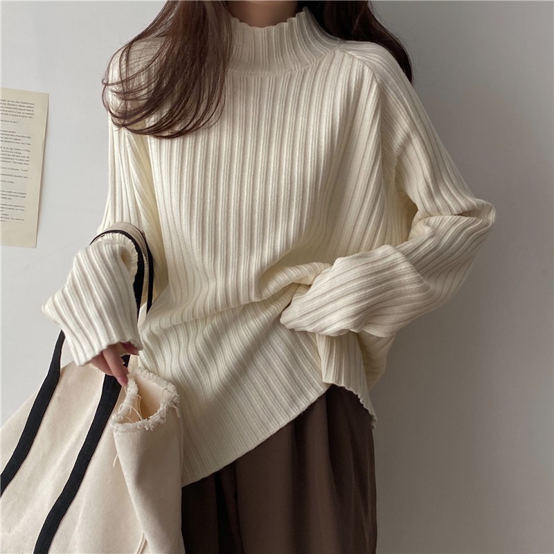 Áo len dáng xuông Ulzzang