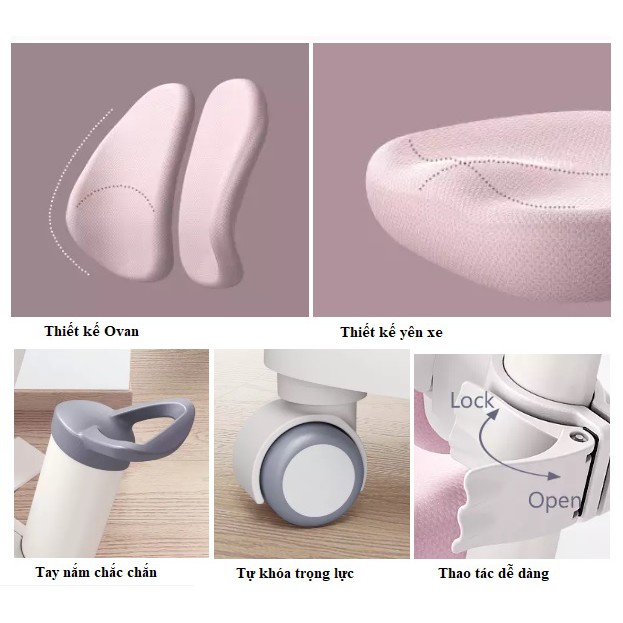 Ghế Học Sinh Thông Minh Chống Gù Chống Cận KAISER C3C Xanh Ngọc - Ghế Điều Chỉnh Độ Cao Của Học Sinh | BigBuy360 - bigbuy360.vn