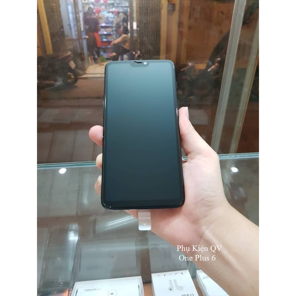 Kính Cường Lực 5D-9H Dành Cho Máy Xiaomi One Plus 6 - Full Màn - Full Keo - Không Chấm Li Ti