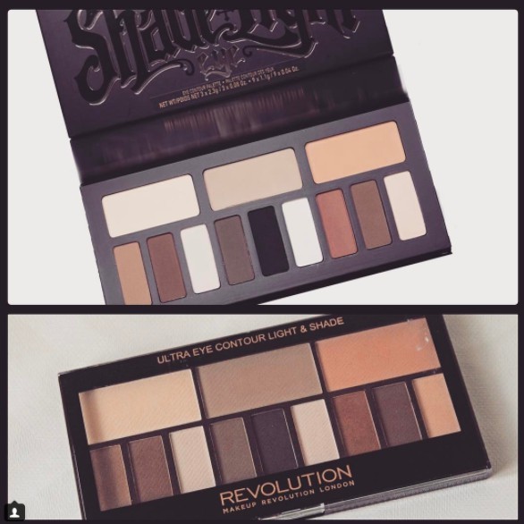 Bảng Tạo khối – Bắt sáng - Phấn mắt Revolution✨SIÊU TIỆN LỢI✨ Ultra Eye Contour Light & Shade Palette