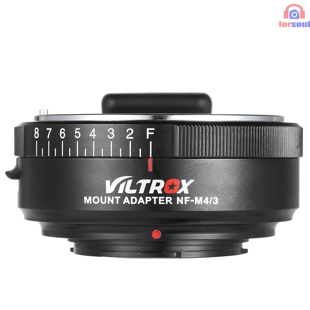 PANASONIC OLYMPUS Ngàm Chuyển Ống Kính Viltrox Nf-M4 / 3 Cho Ống Kính Máy Ảnh G / F / Ai / S / D Type Sang M4 / 3