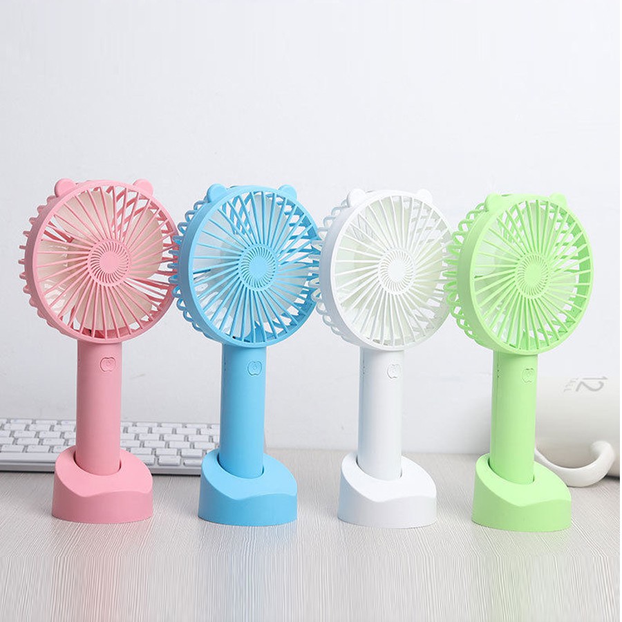 Quạt tích điện mini cầm tay Mianz Store Pin 2h - 4h, BH 3 tháng | BigBuy360 - bigbuy360.vn