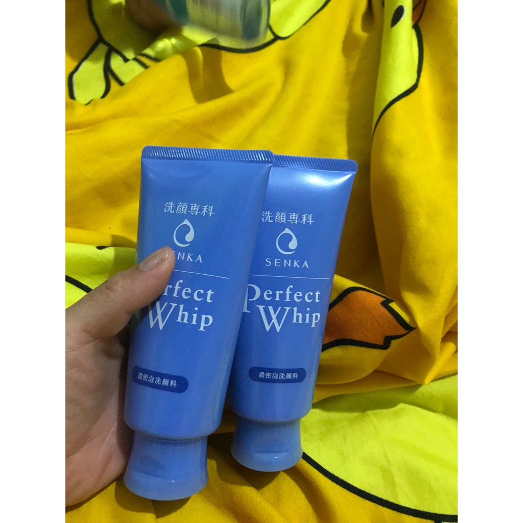 Sữa Rửa Mặt Tạo Bọt Chiết Xuất Tơ Tằm Trắng Senka Perfect Whip 120g Chính Hãng Nhật Bản (HOT) | BigBuy360 - bigbuy360.vn