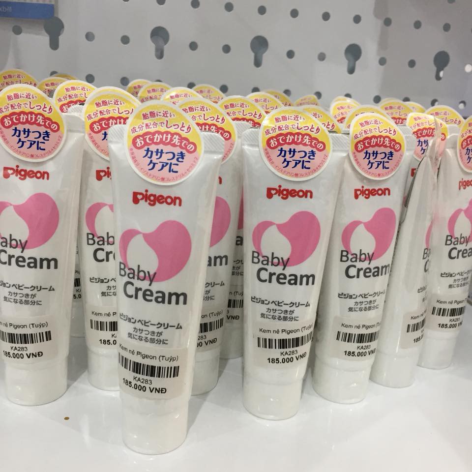 Kem Nẻ Cho Bé Dưỡng Ẩm Cho Bé Từ Sơ Sinh Pigeon Baby Cream Nhật Bản 50g