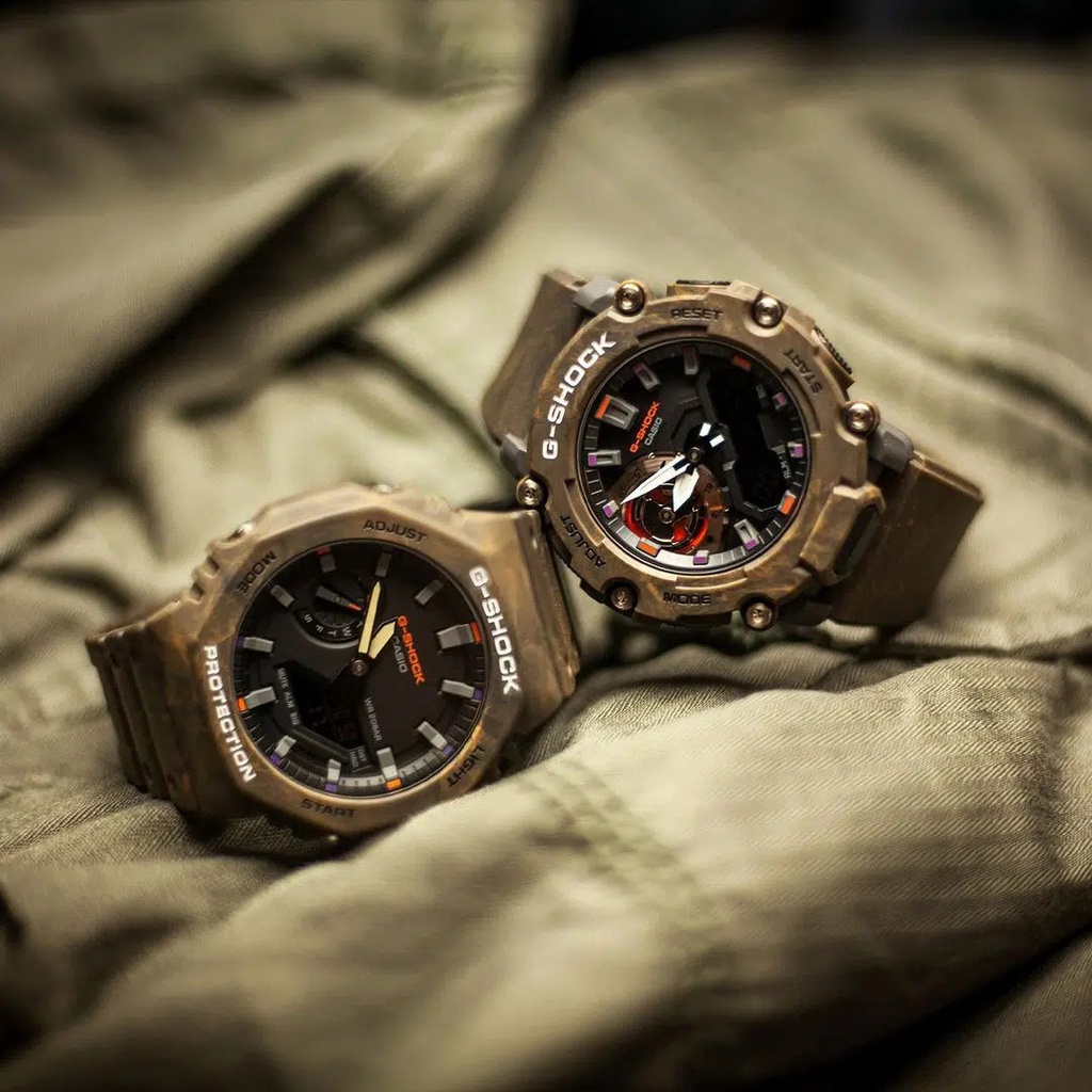 Đồng Hồ Casio Nam Dây Nhựa GSHOCK GA-2200MFR-5A Chính Hãng