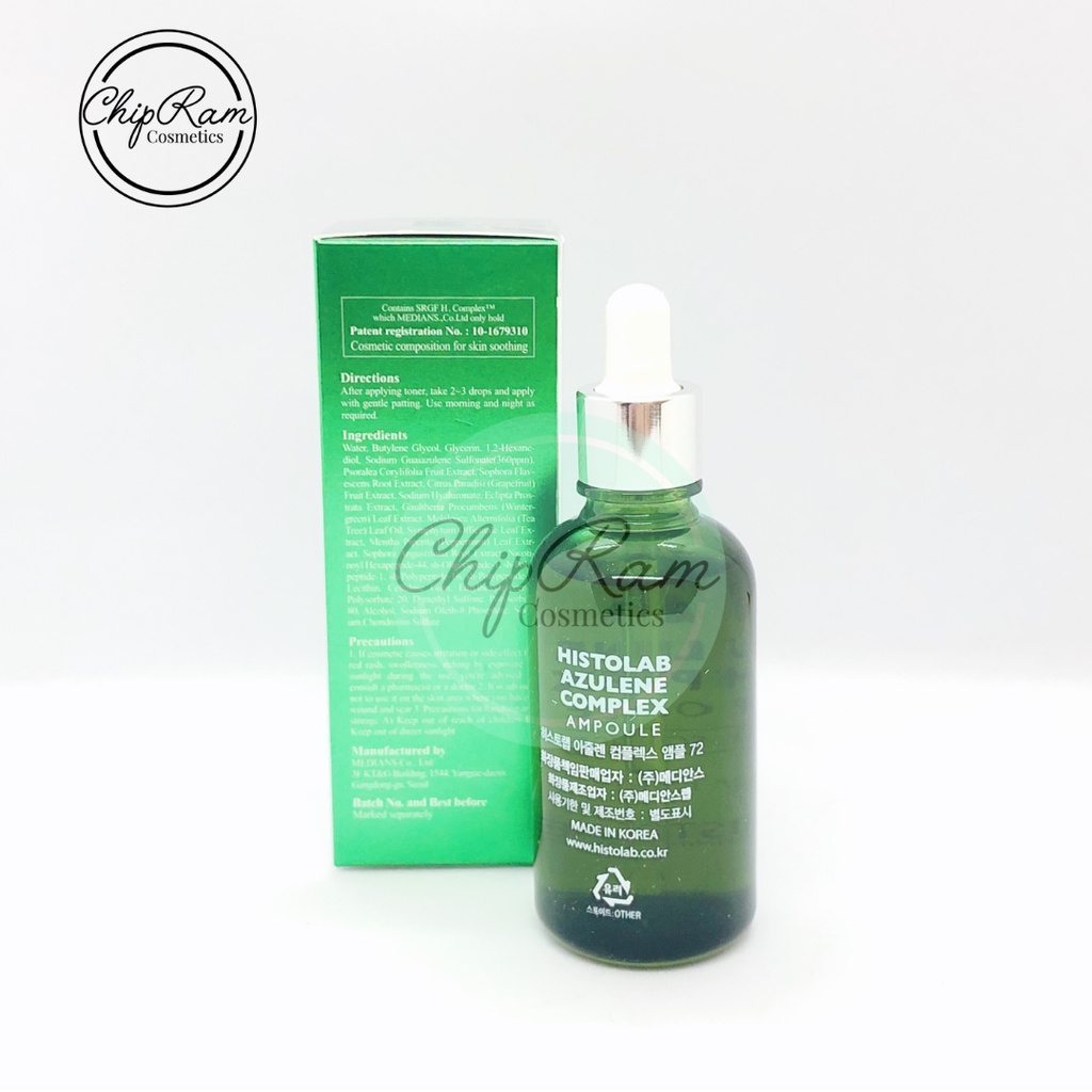 Tinh Chất Cho Da Mụn Histolab - 72% Azulene Complex Ampoule