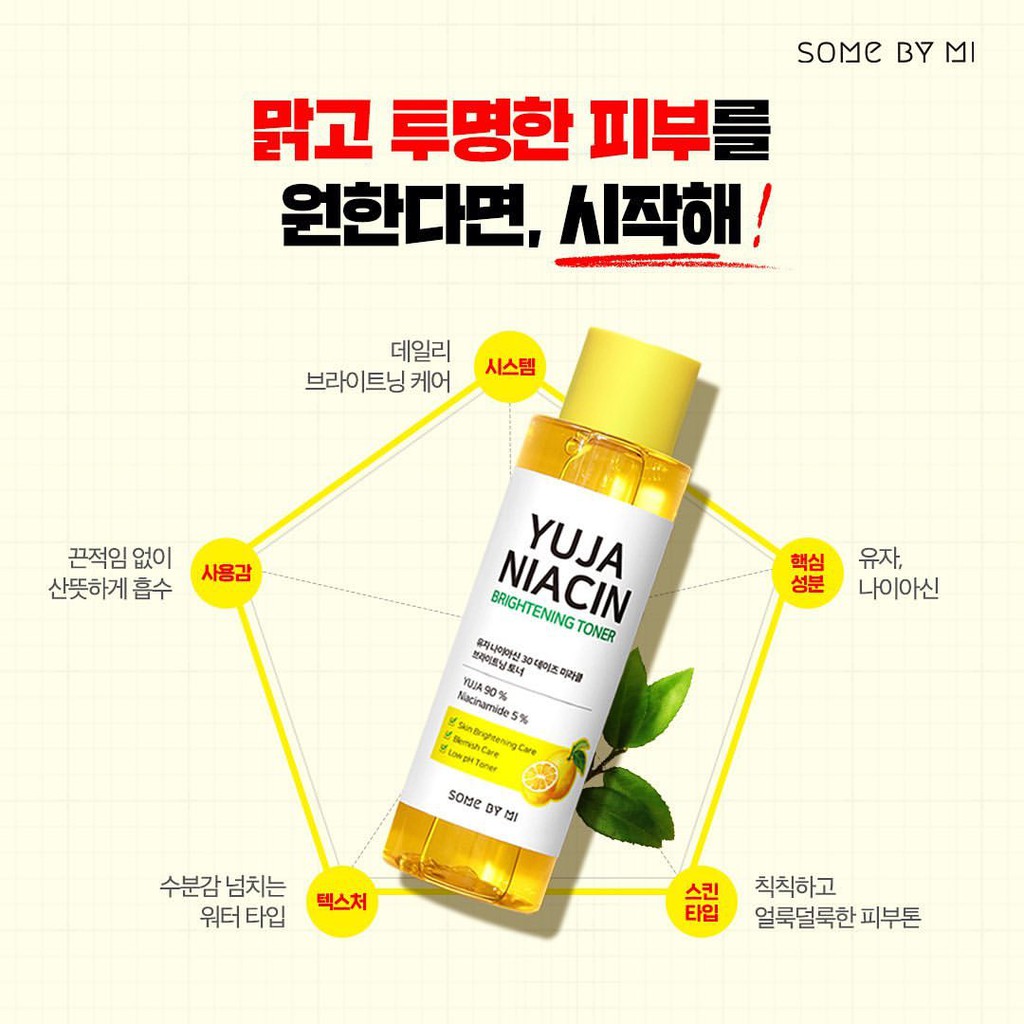 Toner Nước Cân Bằng Da Some By Mi Yuja Niacin [ NEW 2020 ]