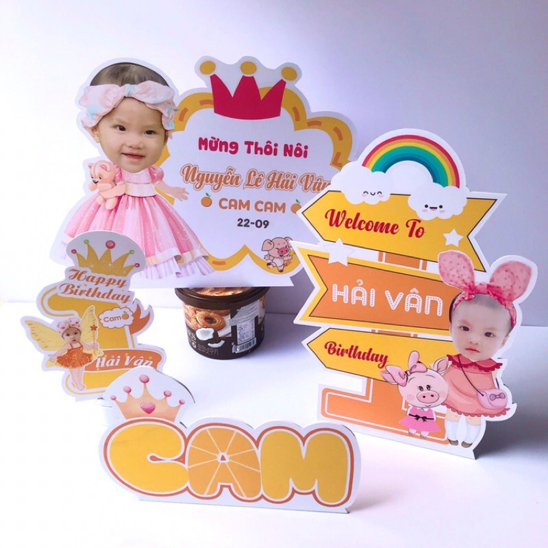 Chibi Trang Trí Sinh Nhật