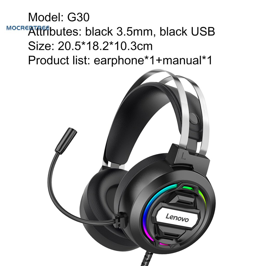 Tai Nghe Trùm Đầu Chơi Game Có Dây Màu Đen Kèm Mic Giảm Tiếng Ồn