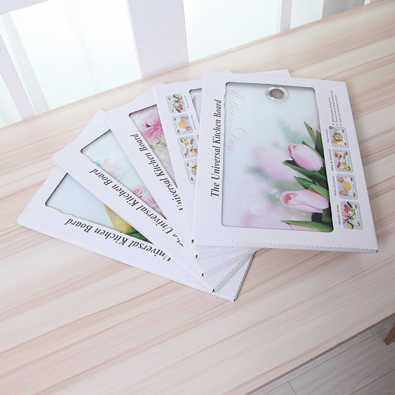 Thớt Kính Cường Lực In Hoạ Tiết 3D THE UNIVERSAL An Toàn, Bền, Đẹp kích thước 25*35cm | BigBuy360 - bigbuy360.vn