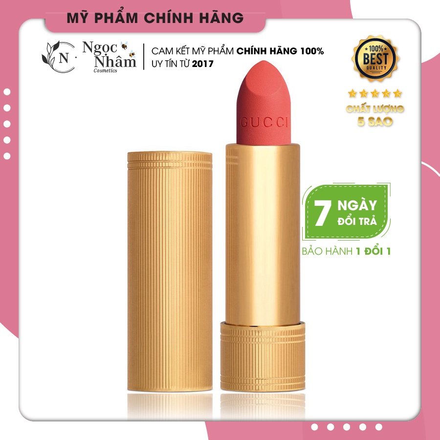 [ Full màu] Son Lì Gucci Matte Rouge À Lèvres 2021 chính hãng | BigBuy360 - bigbuy360.vn