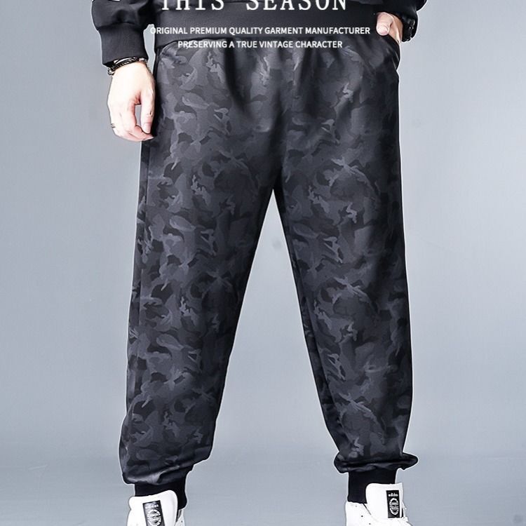 Plus Quần Legging Thể Thao Co Giãn Thoáng Khí Họa Tiết Rằn Ri Cá Tính Cho Nam