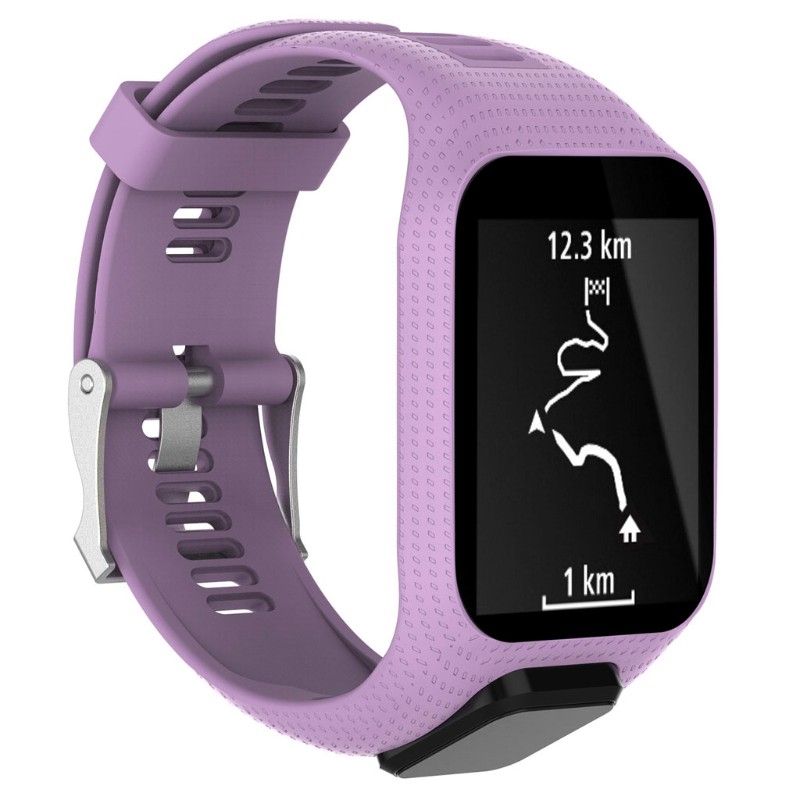 Dây đeo đồng hồ bằng silicone cho TomTom Runner 2 3 Spark 3