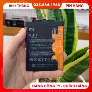 Pin zin xiaomi redmi 3/ redmi 3x/3s/ redmi 4x - bm47/ 4000 mah - pin chính hãng xiaomi