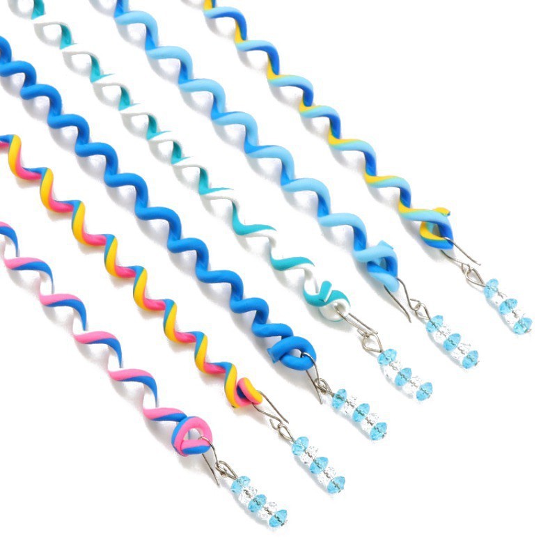 Set 6 Dây Cột Tóc Nhiều Màu Dễ Thương Cho Bé Gái