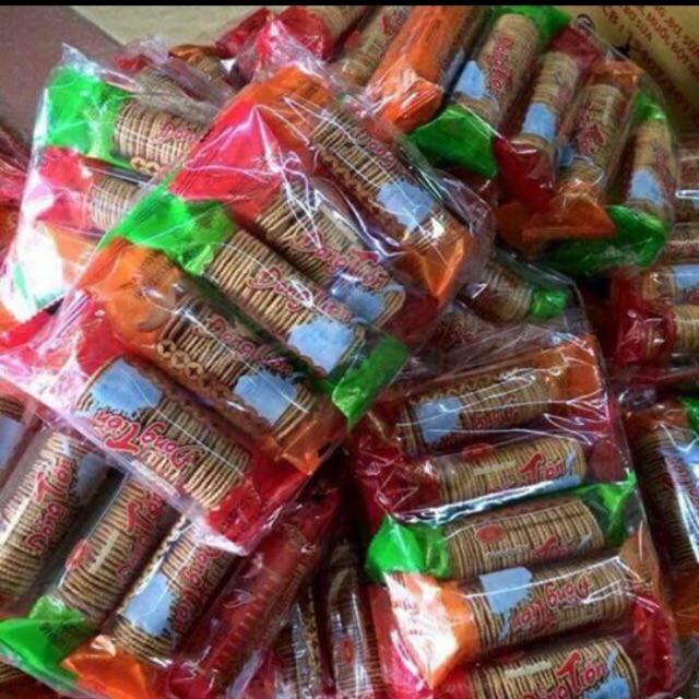 Bánh đồng tiền 1 thùng 120 gói