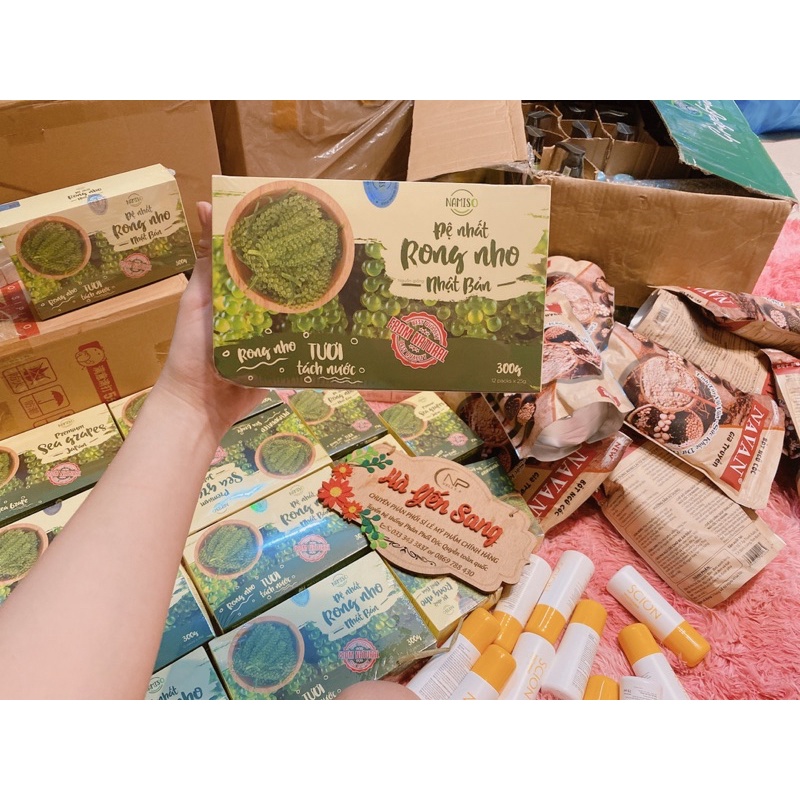 Rong nho Nhật bản 12 gói 300gr