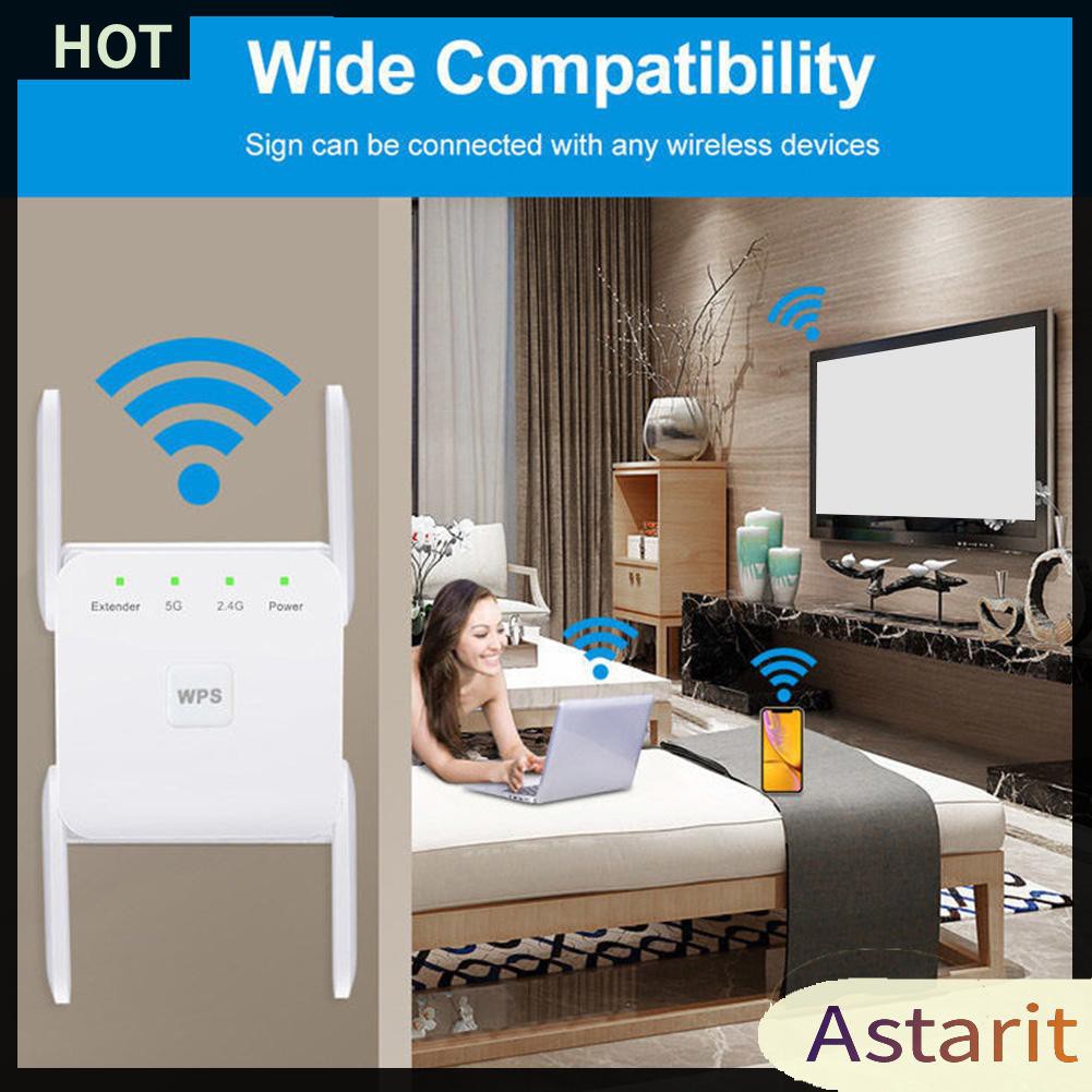 Bộ Khuếch Đại Sóng Wifi 4 Chấu Eu 2.4ghz 5.8ghz 1200mbps | BigBuy360 - bigbuy360.vn