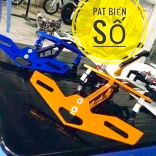 Pat biển số gập 2 chiều Ex150 - Winner 150