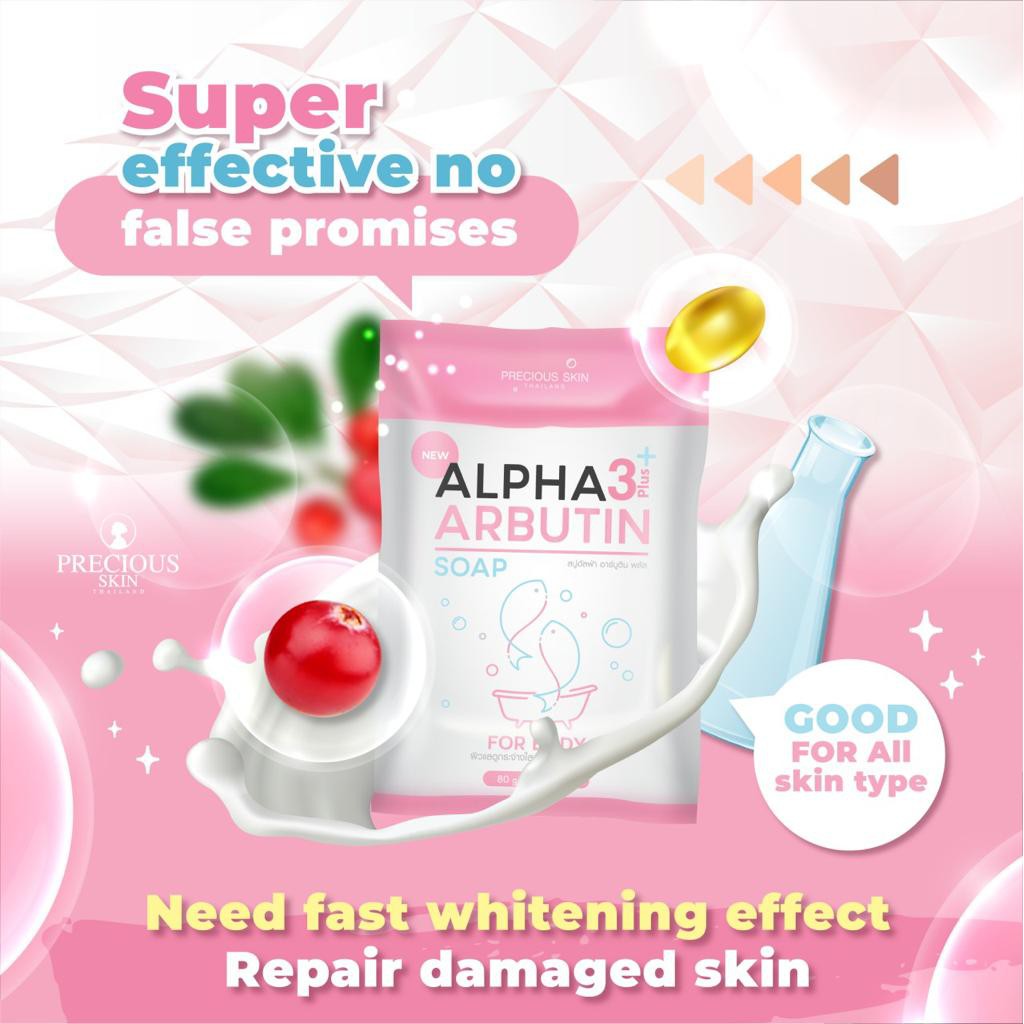 (hàng Mới Về) Xà Phòng Alpha Arbutin 3 Plus Chứa Collagen Giúp Làm Trắng Da