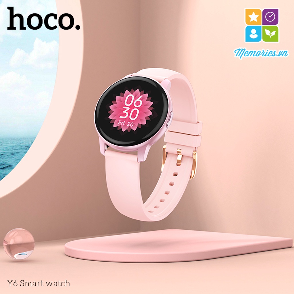 Đồng Hồ thông minh Smartwatch Hoco Y5 Y6 Hồng Vàng Y7 Y8 Y9 (Call version) thời trang nam/nữ chính hãng