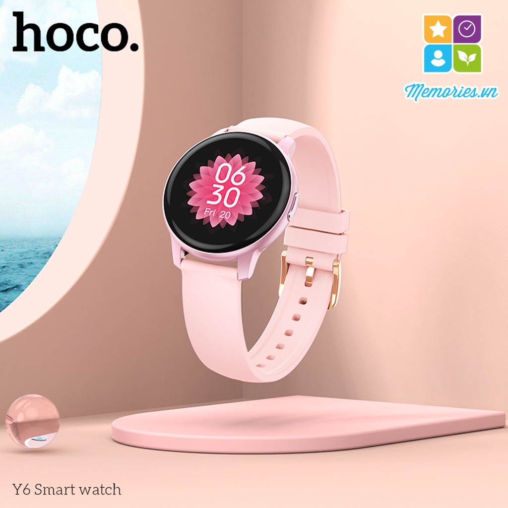 Đồng Hồ thông minh Smartwatch Hoco Y6 Hồng Vàng Y7 Y8 Y9 (Call version