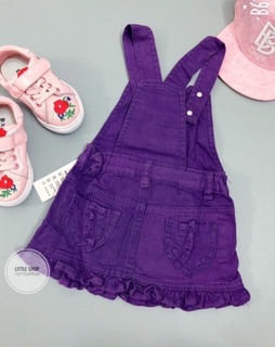 Quần yếm kaki bé gái