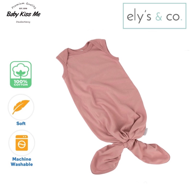 Túi ngủ cao cấp thương hiệu Ely’s &amp; Co - Knot Wearable Blanket