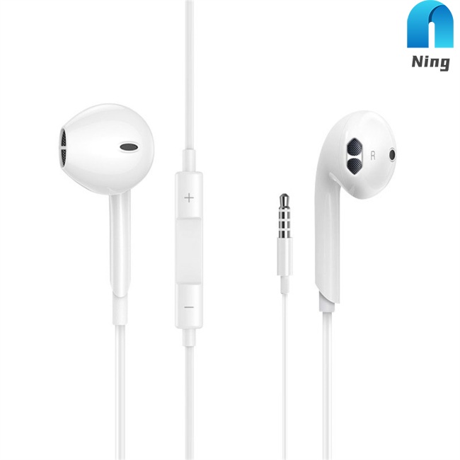 Tai Nghe Nhét Tai Có Dây Kèm Micro 3.5mm Tương Thích Với Android Ios (6UK09)