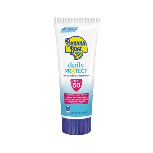 #Kem chống nắng Banana Boat SPF 50+ Everyday Daily Protect 100ml. Hàng xách tay Úc