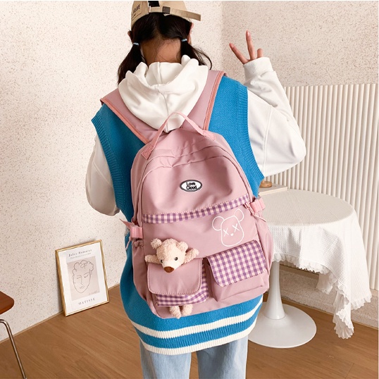 Balo học sinh hàng chuẩn loại I phong cách trẻ trung