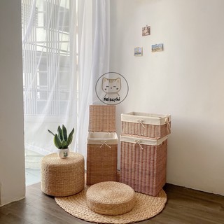 Sọt đựng quần áo bằng mây