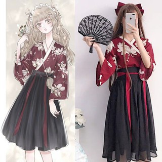 [HÀNG SẴN] Hán phục cách tân Hanfu hoa xuân phong cách cổ điển được cải tiến (có bán rời)