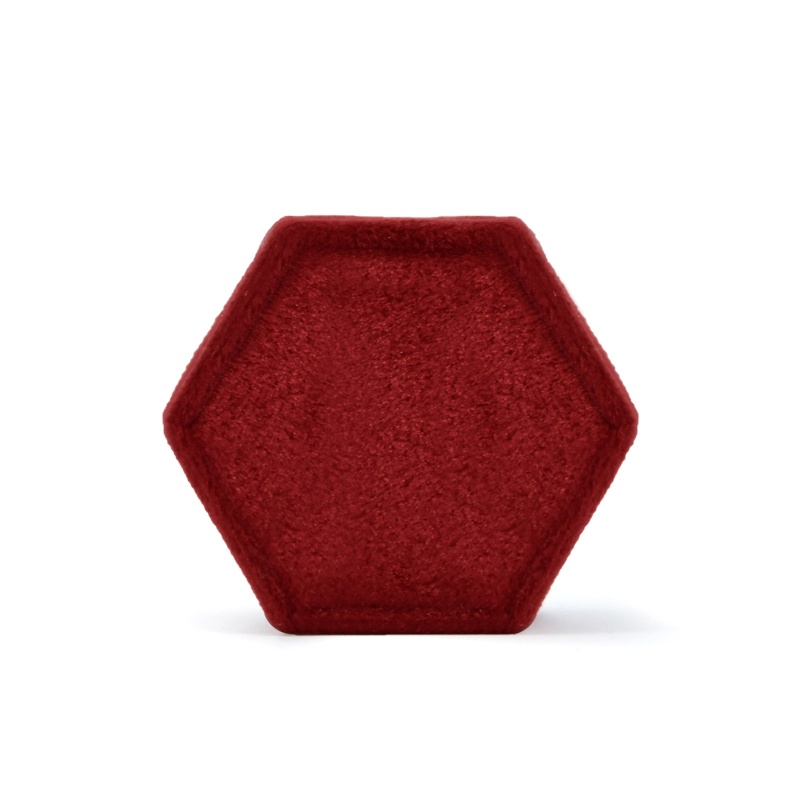 Vỏ Bọc Nhẫn Cưới Bằng Nhung Có Nắp Tháo Rời Được Tiện Lợi