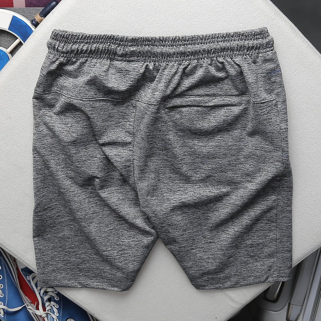 Quần short thể thao nam, quần đùi tập gym nam cao cấp chất liệu thun poly mịn mát QS12 | BigBuy360 - bigbuy360.vn