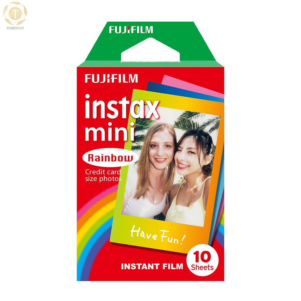 Set 10 Tấm Phim In Ảnh Chụp Lấy Liền 12 Giờ Fujifilm Instax Mini 7s / 8 / 25 / 90 / 9