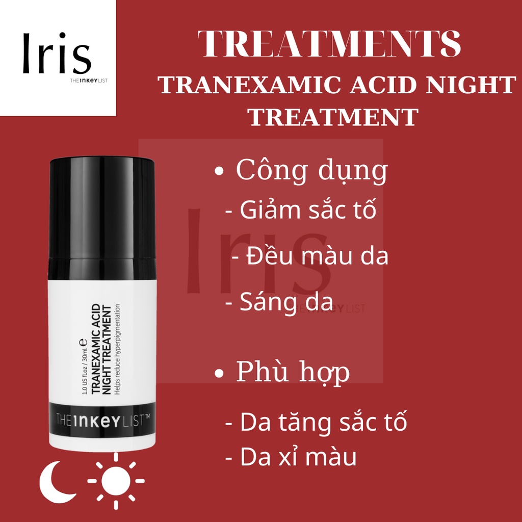 ✅ Serum dưỡng trắng da Tranexamic Acid- The INKEY List (BILL CANADA)