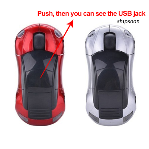 Chuột Quang Không Dây Hình Xe Đua 2.4ghz Usb 2.0 | BigBuy360 - bigbuy360.vn