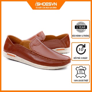 Giày lười da bò thời trang ishoesvn is333 - giày mọi da bò giày ishoes
