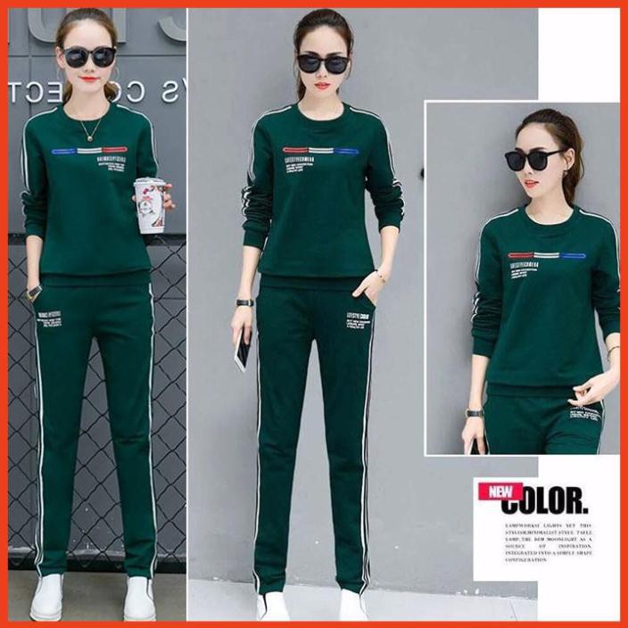 [SALE 25%] [CAO CẤP] Bộ đồ thu đông nữ cotton 100%  mịn đẹp cao cấp TT96 [  [HÀNG SHOP_XUẤT KHẨU] [HOT]