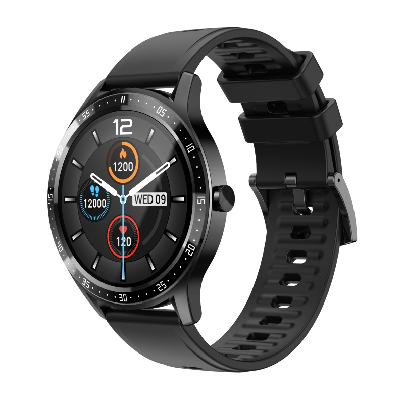 Lykry Smart Watch S32 Round Screen IP67 Waterproof Long Standby Heart Rate Monitoring Fitness Tracker 1.28 inch