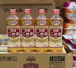 [FREESHIP] Dầu gạo Nissin Nhật 600ml