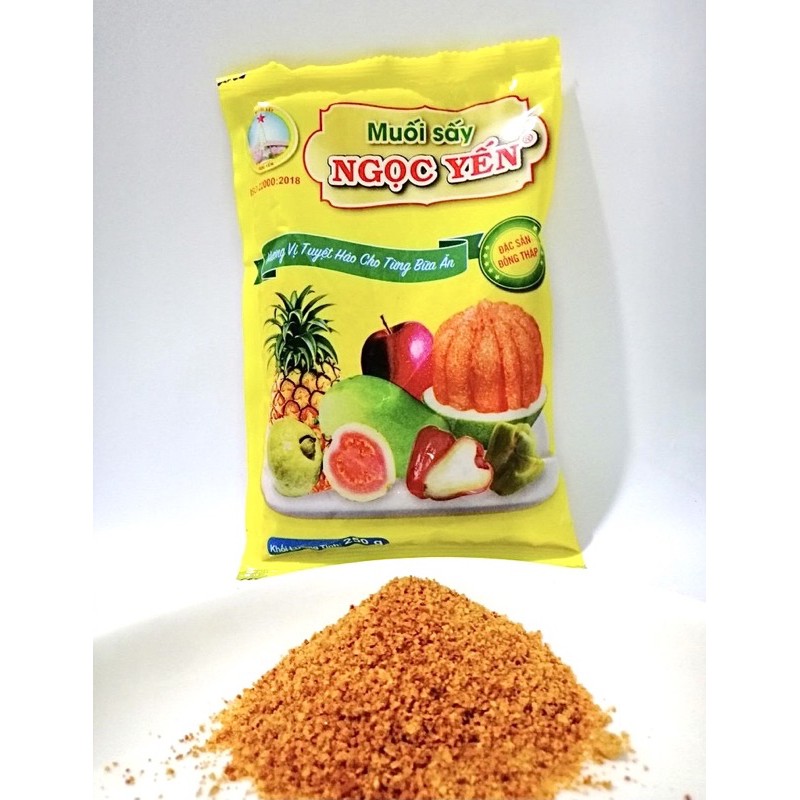 MUỐI SẤY CHẤM HOA QUẢ NGỌC YẾN GÓI 100G/ 250G