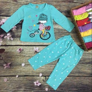 Combo 3 bộ tay dài bé gái