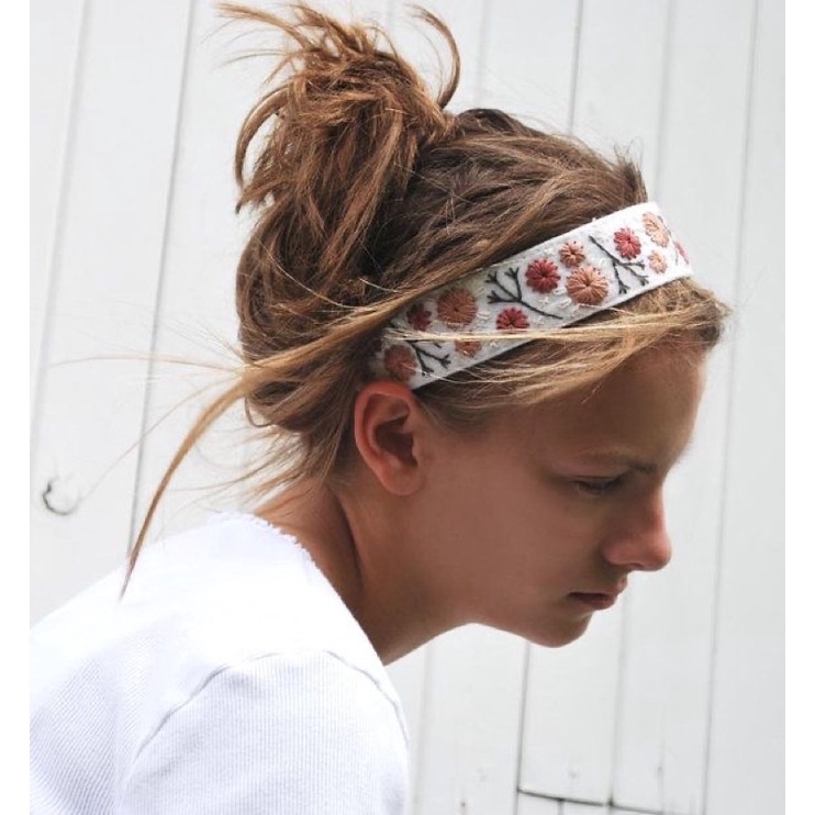 Turban chun thêu tay