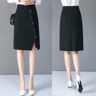 Chân váy bút chì công sở❤️freeship thiết kế❤️chân váy đính cúc chéo may theo số đo riêng