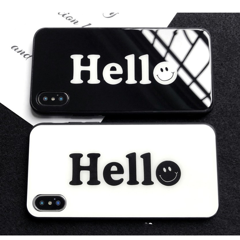 [ ỐP LƯNG PHONE ] Ốp lưng Iphone In hình Hello ( Shop nhận in hình theo yêu cầu và Ship toàn quốc).