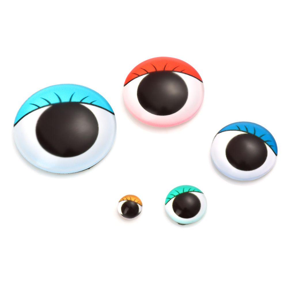 Set 50 Mắt Kính 6 / 10 / 16 / 20 / 25mm Làm Trang Sức Thủ Công